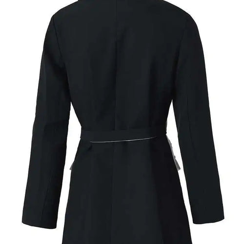 Load image into Gallery viewer, Women Black Contrast Color Pocket Blazer New Lapel Long Sleeve Loose Fit  Jacket Fashion Tide Spring Autumn 2025 1S39401
