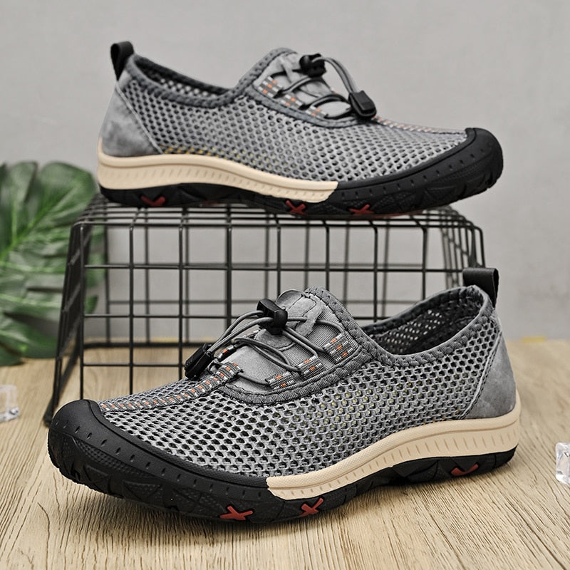Summer Breathable Men's Casual Shoes Mesh Breathable Man Casual Shoes Fashion Moccasins Lightweight Men Sneakers Zapatos Hombre