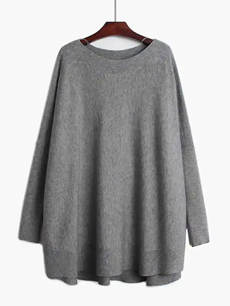 Big Size Knitting Sweater Loose Fit  Turtleneck Long Sleeve Women Pullovers New Fashion Tide Spring Autumn 2025 19A-a43