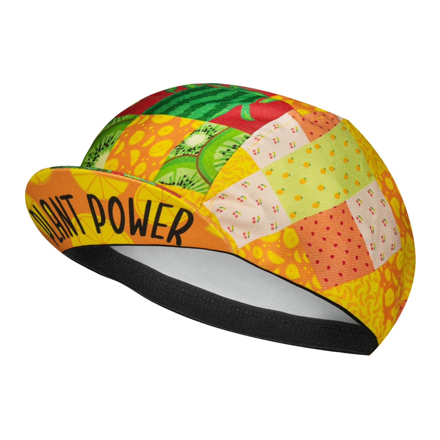 Plant Fruit Factory Theme Print Polyester Quick Dry Road Bike Cycling Cap Summer Cool Breathable Balaclava