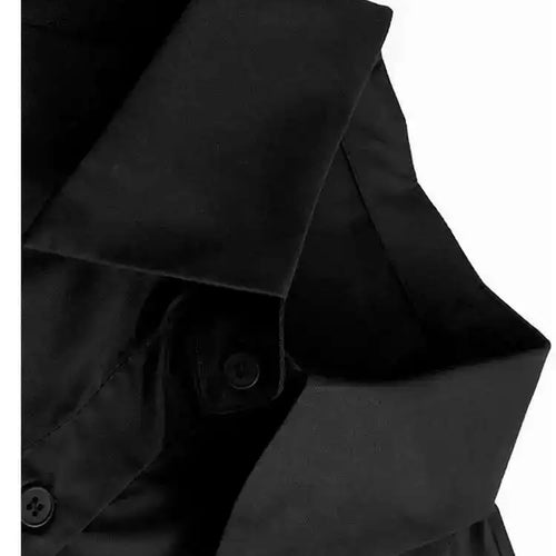 Load image into Gallery viewer, Women Black Cross Ribbon Big Size Casual Blouse New Lapel Long Sleeve Shirt Fashion Tide Spring Autumn 2025 1DH4579
