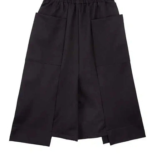 Load image into Gallery viewer, High Elastic Waist Black Pockets Iregular Pants New Loose Fit Trousers Women Fashion Tide Spring Autumn 2025 1DF4638
