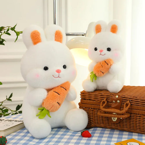 Load image into Gallery viewer, 28/50cm Stuffed Carrot Rabbit Plush Toy Soft Toys Cushion Bunny Kid Pillow Birthday Gifts For Children Baby Accompany Sleep Toy
