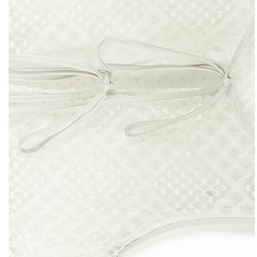 Load image into Gallery viewer, Women Black Mesh Bandage Perspective Elegant Vest Dress New Round Neck Sleeveless Fashion Spring Summer  2025  1DJ0918
