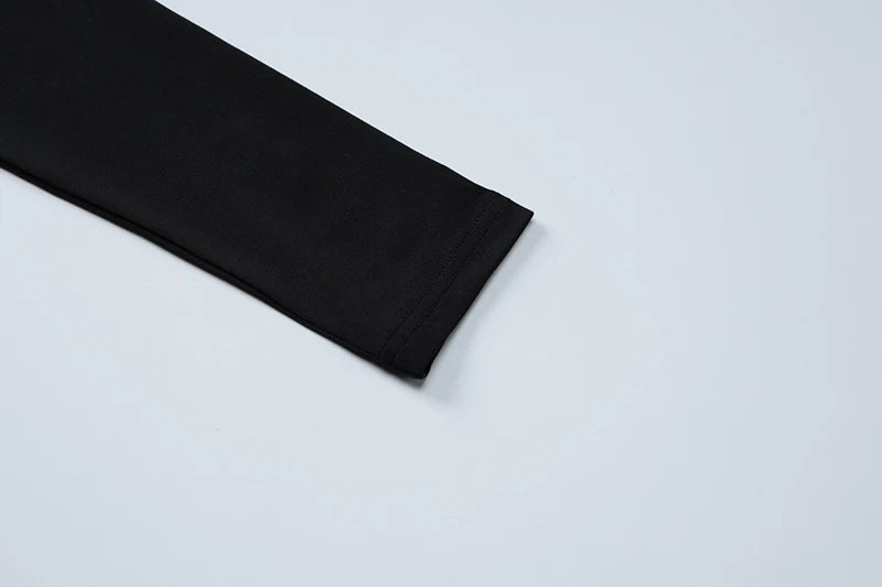 Autumn Winter Skirt Two Pieces Sets Women Sexy Long Sleeve Crop Tops And Elegant Maxi Skirt Sets Ladies Holiday Sets