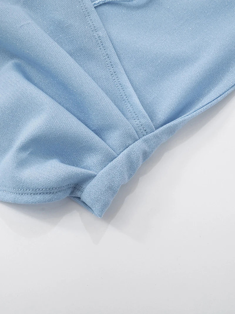 Halter Deep V Neck Backless Sexy Maxi Dress For Women Fashion Sleeveless High Waist Slim-fit Beach Club Party Dress