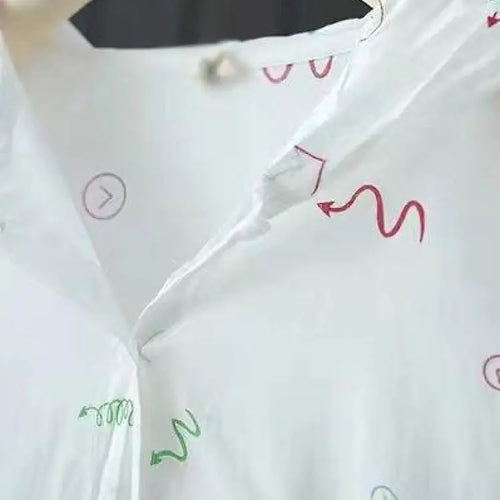 Load image into Gallery viewer, Women's Shirts Hooded Sunscreen Long Sleeved Shirt Female Top Summer New Coat Medium Long Jacket Thin Printed Blouse
