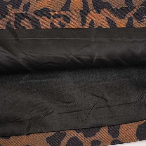 Load image into Gallery viewer, Women Leopard Print Big Size Casual Vintage Mini Vest Dress New Lapel Sleeveless Fashion Tide Spring Autumn 2025 1DH5205
