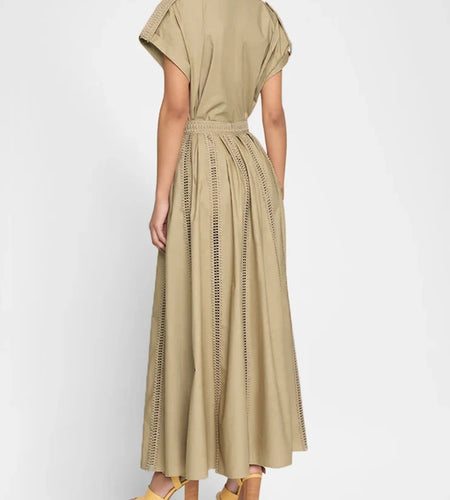 Solid Loose Two Piece Set For Women Lapel Short Sleeve Top High Waist Temperament Skirts Female Fashion Style New