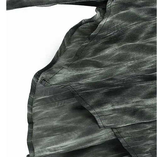 Load image into Gallery viewer, Women Coffee Tie Dye Ribbon Big Size Casual Blouse New Lapel Long Sleeve Shirt Fashion Tide Spring Autumn 2025 1DH5309
