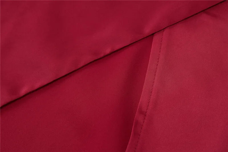 Spaghetti Strap Thigh High Split Sexy Maxi Dress Women Elegant Satin High Elastic Sleeveless Backless Club Party Dress