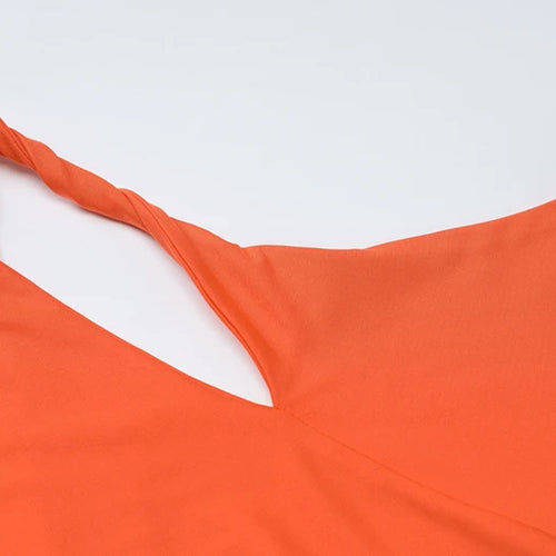 Load image into Gallery viewer, Hollow Out Backless Sexy Maxi Dress For Women Fashion Metal Buckle Solid Short Sleeve High Waist Slim Fit Long Dress
