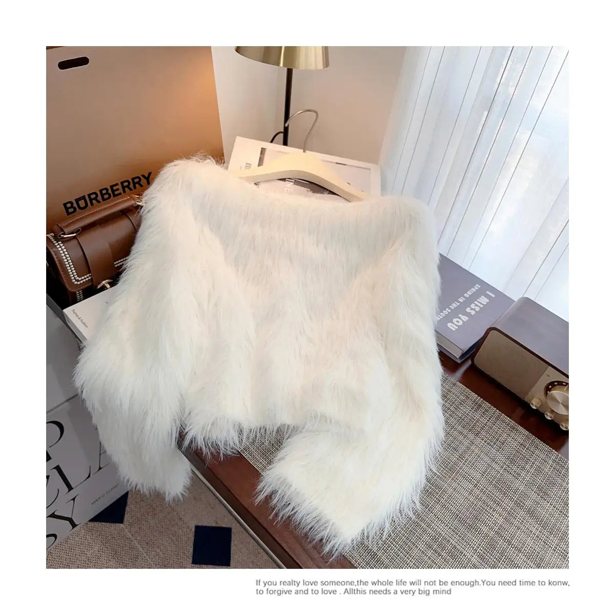 Autumn Winter Solid Knitting Mink Crop Top Women Long Sleeve Round Neck Pullover Casual Crochet Sweater French Fashion Thick New