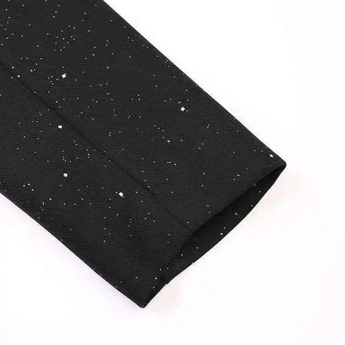 Load image into Gallery viewer, Women Black Shining Big Size Elegant Blazer New Lapel Long Sleeve Loose Fit Jacket Fashion Tide Spring Autumn 2025 CPG0664
