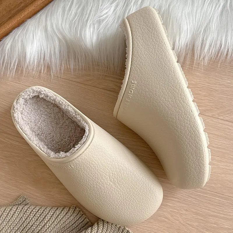 Slippers Woman 2025 Furry Women's Home Slippers House Shoes Women Winter Slippers Indoor Winter Shoes Plush Living Room Shoes