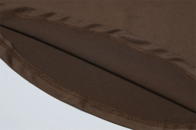 Summer Ruched Split Maxi Dress Women Gown Fashion Solid O Neck Sleeveless High Waist Tank Dress 2025 New Dresses