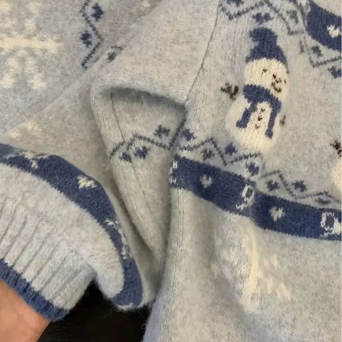 Load image into Gallery viewer, Autumn Winter Women 2024 Fashion Patchwork Single Breasted Knit Cardigan Sweater Ladies Round Neck Long Sleeved Tops And Scarf
