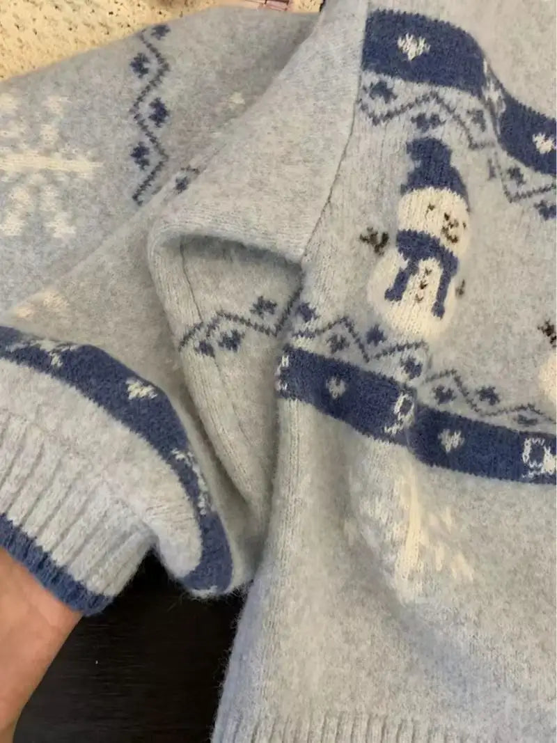 Autumn Winter Women 2024 Fashion Patchwork Single Breasted Knit Cardigan Sweater Ladies Round Neck Long Sleeved Tops And Scarf