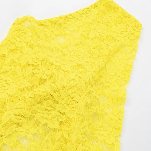 Load image into Gallery viewer, Sexy Slim Fit Women's  Two-piece Set Patchwork Irregular Lace Top And Fashion Short Skirt Two-piece Set Ladies Outfits
