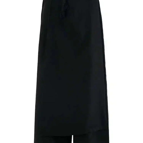 Load image into Gallery viewer, High Elastic Waist Black Irregular Bandage Long Wide Leg Pants New Trousers Women Fashion Tide Spring Autumn 2025 CPG2302
