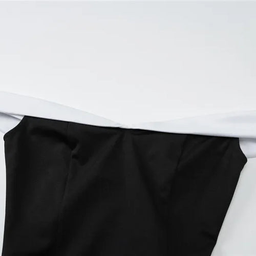 Load image into Gallery viewer, Off-shoulder Strapless Sexy Mini Dress Women Fashion Patchwork Sleeveless Backless High Waist A-line Club Party Dress
