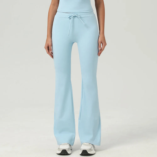 Load image into Gallery viewer, Women Gym Fitness Yoga Pants High Waist Flared Leggings Workout Runing Sport Leggings Women's Control Tummy Yoga Wide Leg Pants
