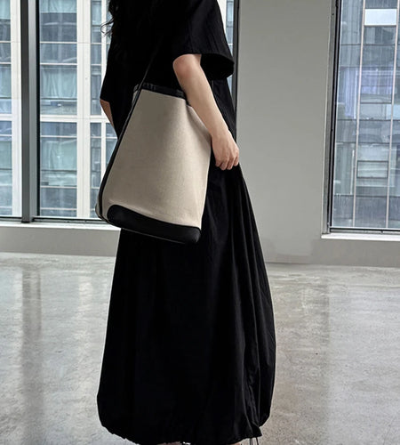 Black Thin Shirt Half-body Skirt Two Pieces Suit New Round Neck Short Sleeve Women Fashion Tide Spring Summer 2025 1DJ1281