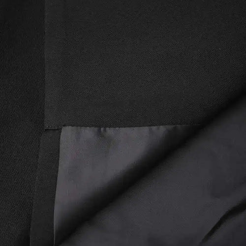 Load image into Gallery viewer, Women Black Topstitched Big Size Long Casual Blazer New Lapel Long Sleeve Jacket Fashion Tide Spring Autumn 2025 20A3504
