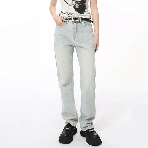 Load image into Gallery viewer, Spring New Male Jeans Men's Pencil Pants Slim Denim Straight Casual Bottoms Women Simple Trousers Fashion Tide 9C7611
