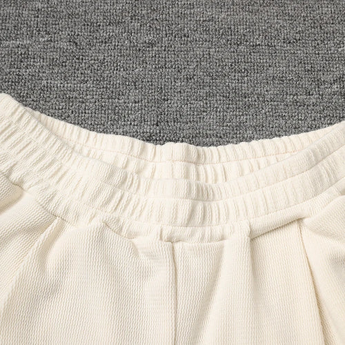 Load image into Gallery viewer, Beige Irregular Tank Top Brief Wide Leg Pants Two Piece Suit New Sleeveless Women Fashion Tide Spring Summer 2025 CPG3157
