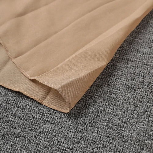 Load image into Gallery viewer, Women Khaki Pleated Slim Elegant Long Party Dress New Slash Neck Sleeveless Fashion Tide Spring Autumn 2025 CPG2992
