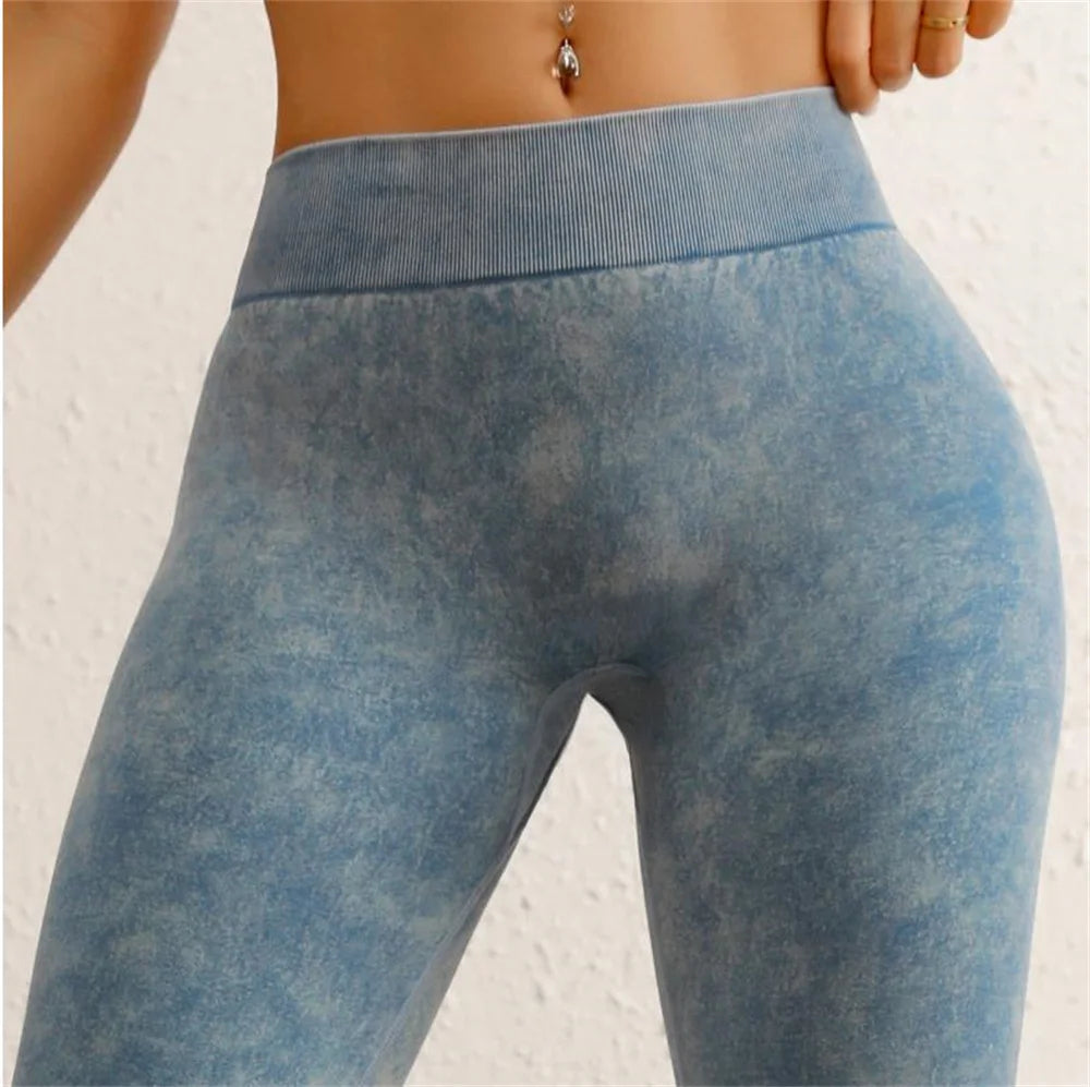 Wash V back Scrunch yoga pant