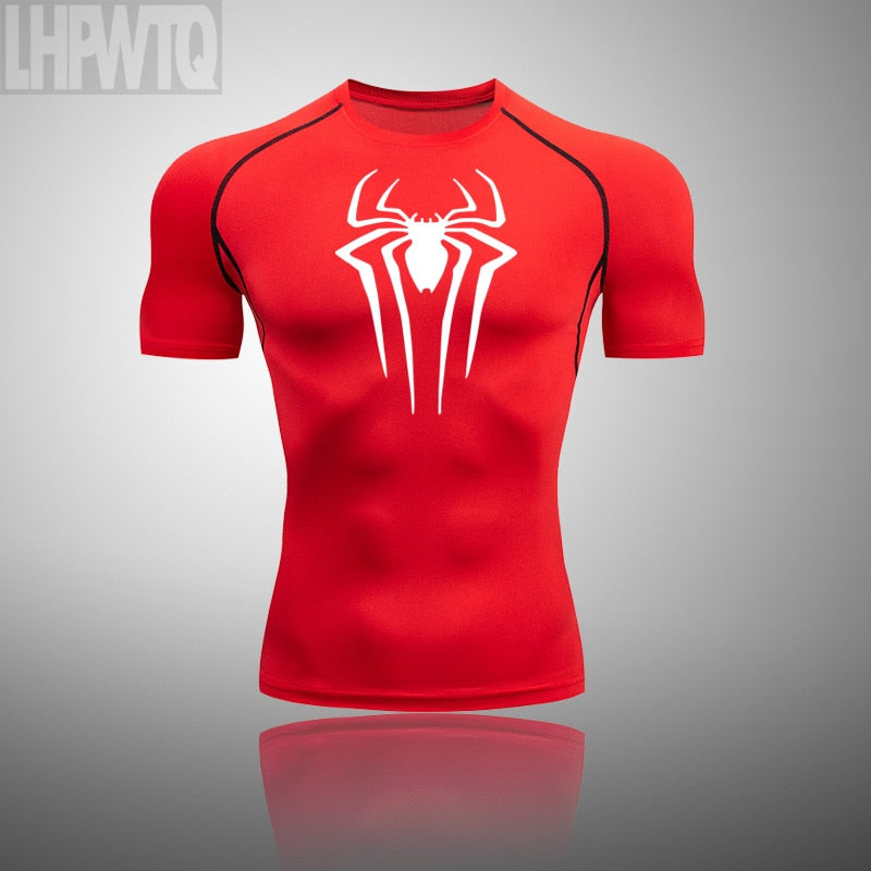 Superhero Spiderman Compression Shirts Men Sport Long Sleeve T-shirt  Sportswear Rashgard Jersey Gym Fitness T Shirt Men T Shirt - T-shirts -  AliExpress