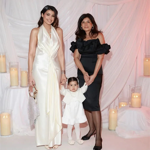 Load image into Gallery viewer, Satin Deep V Neck Backless Sexy Maxi Dress Women Elegant Halter Sleeveless Lace-up High Waist Draped Ruched Long Dress
