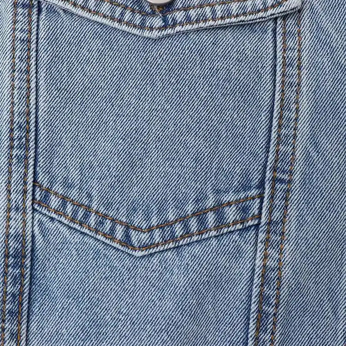 Load image into Gallery viewer, Women White Denim Color-block Big Size Elegant Blouse New Lapel Long Sleeve Shirt Fashion Tide Spring Autumn 2025 CPDB122
