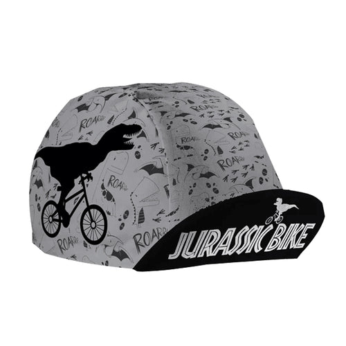Load image into Gallery viewer, Classic Jurassic Dinosaur Grey Polyester Cycling Caps Motorcycle Road Bike Sports Balaclava Quick Dry Sun Protection Cool Hat

