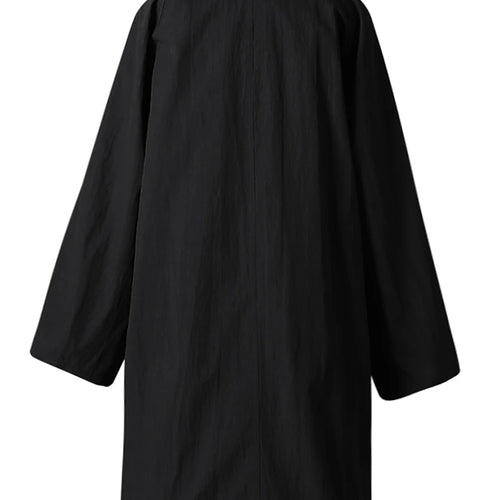 Load image into Gallery viewer, Women Khaki Metal Shaped Big Size Long Trench New Lapel Long Sleeve Windbreaker Fashion Tide Spring Autumn 2025 CPG2854
