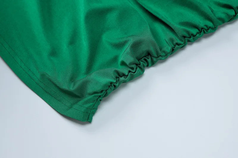 Deep V Neck Long Sleeve Mini Dress Women Autumn Winter New Ruched Evening Dress Female Fashion Sexy Dress Elegant