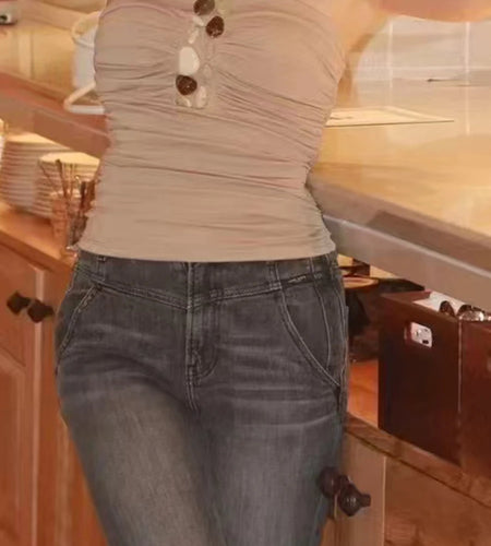 Solid Slimming Temperament Vests For Women Halter Sleeveless Tunic Temperament Chic Vests Female Fashion Style New