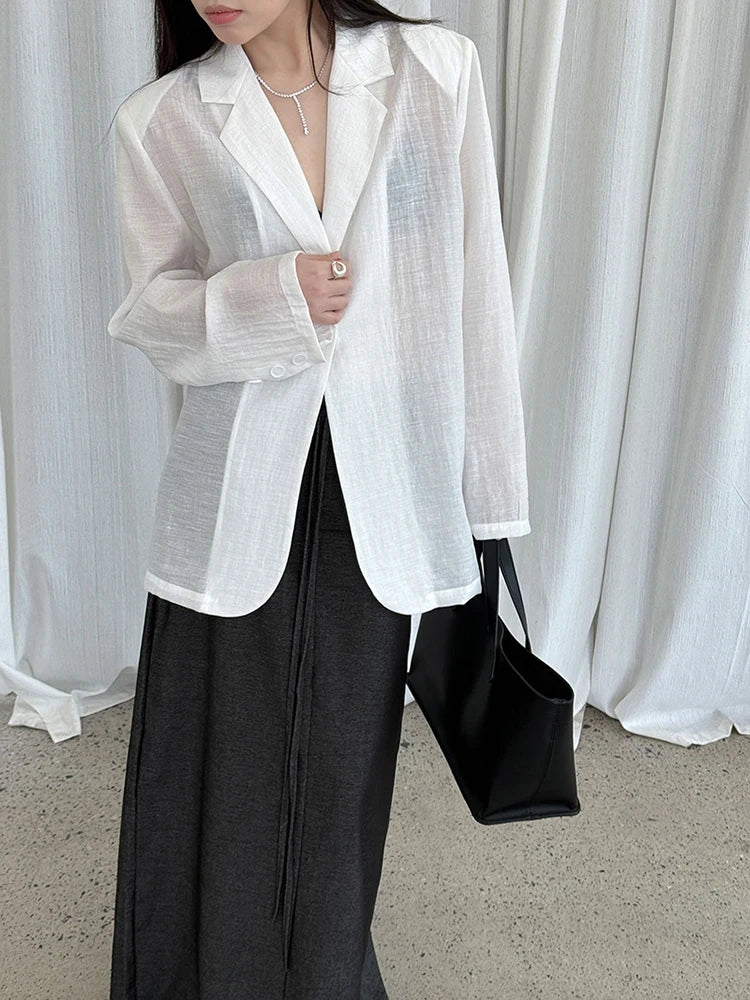 High Elastic Waist Gray Drawstring Back Slit Elegant Half-body Skirt Women Fashion Tide New Spring Autumn 2025 1DJ1372