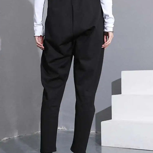 Load image into Gallery viewer, High Elastic Waist Black Casrual Long Harem Trousers New Loose Fit Pants Women Fashion Tide Spring Autumn 2025 1DC41901
