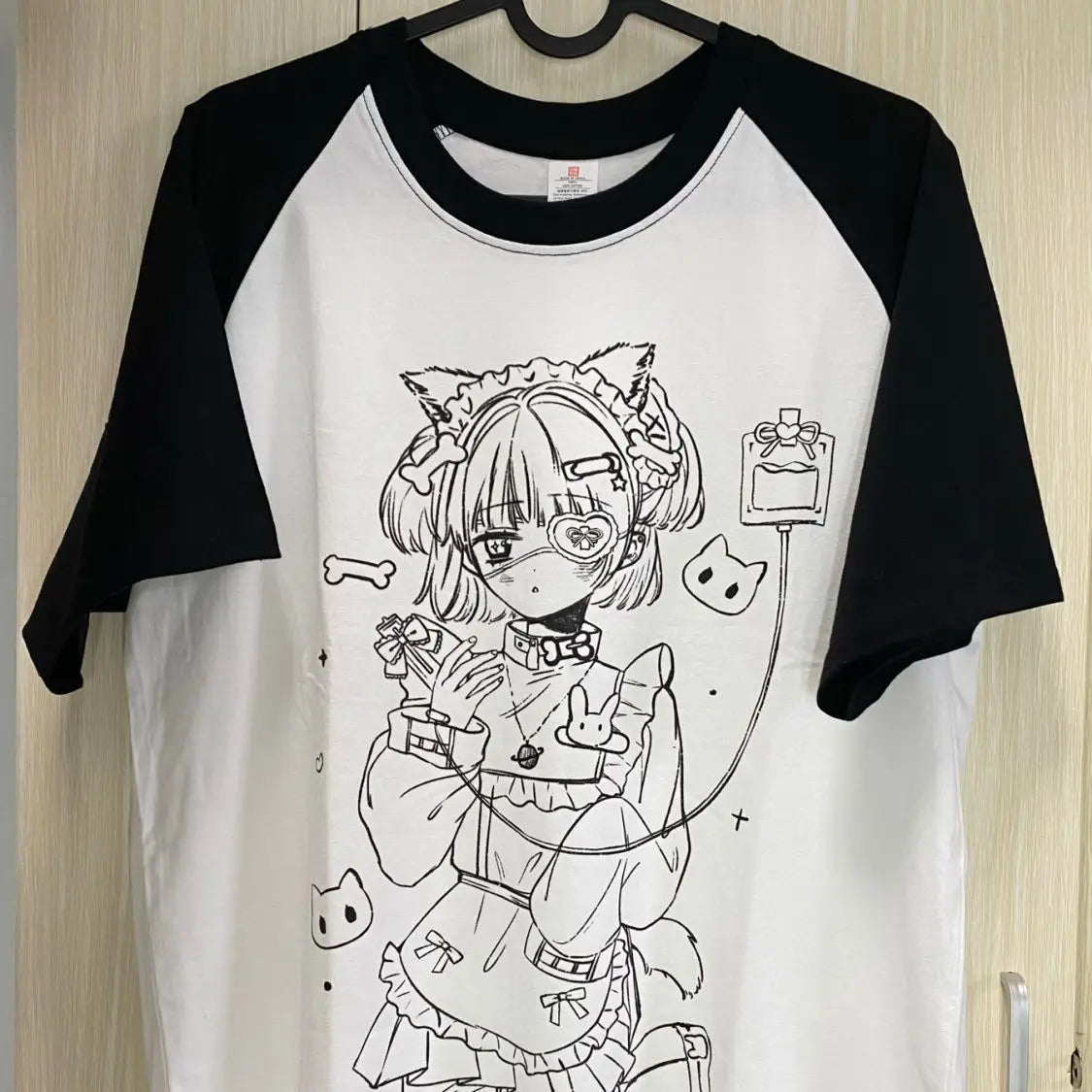 Japanese Shirts for Women Cute T Shirts Oversized Tops Short Sleeve O-neck Tees Casual Fashion Camisetas Anime Summer Y2k Tshirt