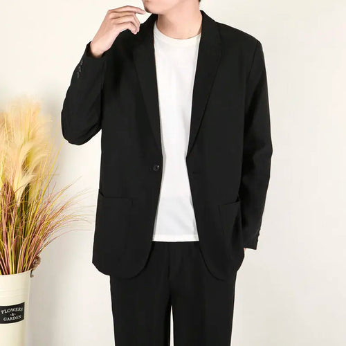 Load image into Gallery viewer, Suit Jacket Men's Spring Autumn New Style Single-breasted Loose Single Business Casual Business Male Tide 2025 9W1207
