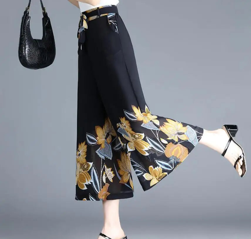 Black 10 Style Can Choose Women Pants Waist Strap Female Trousers Vetement Femme 2023 Wide Leg Pant Korean Fashion Harajuku v2