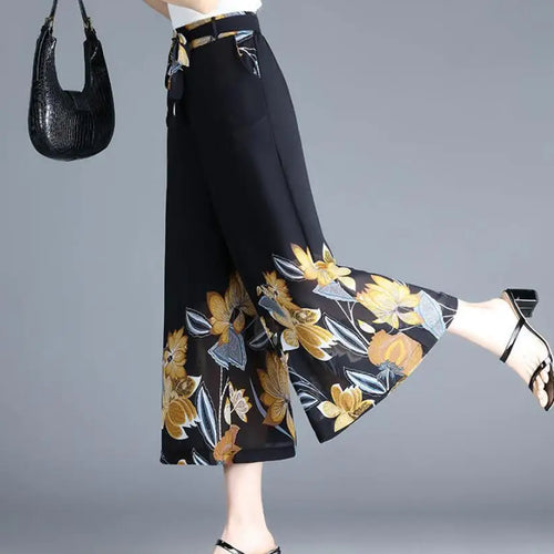 Load image into Gallery viewer, Black 10 Style Can Choose Women Pants Waist Strap Female Trousers Vetement Femme 2023 Wide Leg Pant Korean Fashion Harajuku v1
