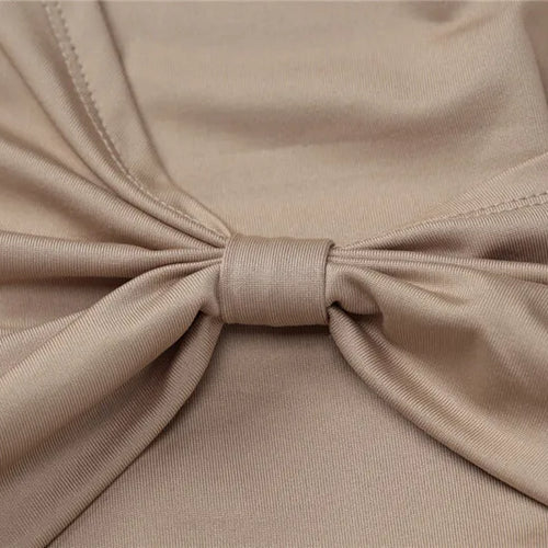 Load image into Gallery viewer, Long Sleeve Ruched Sexy Maxi Dress For Women Autumn New Fashion Solid O Neck Bodycon Long Dress Elegant Clubwear
