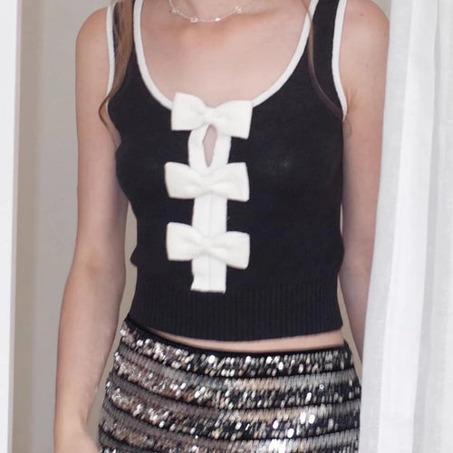 Load image into Gallery viewer, Hit Color Slimming Vests For Women O Neck Sleeveless Temperament Slimming Minimalist Vests Female Fashion Style New
