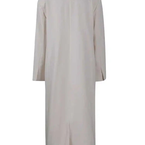 Load image into Gallery viewer, Women Beige Double Breasted Big Size Long Blazer New Lapel Long Sleeve Jacket Fashion Tide Spring Autumn 2025 1LD2046
