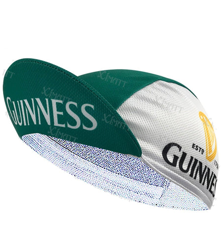 Classic Retro Polyester Green White Letter Series Cycling Caps Outdoor Bike Sport Hats Lightweight Breathable In Summer