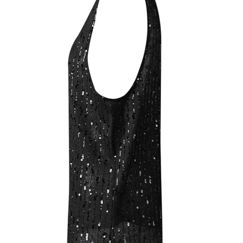 Load image into Gallery viewer, Women Black Sequins Elegant Perspective Big Size Blouse New Lapel Long Sleeve Shirt Fashion Spring Autumn 2025 CPG3180
